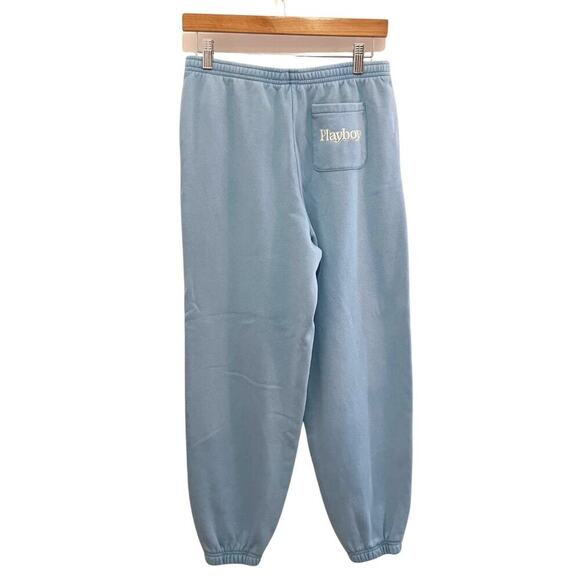 Playboy x PacSun Blue Sweatpants Joggers Size Small 722G - Picture 3 of 10